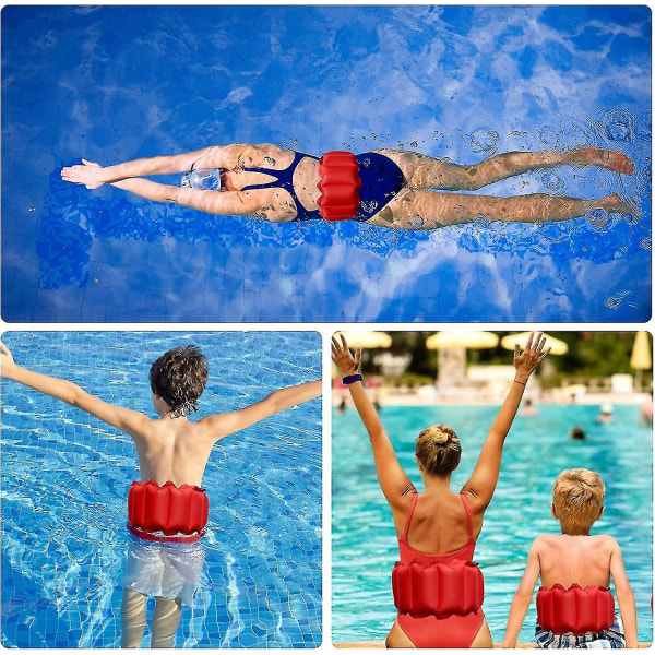 Uintivyö, Ilmatäytteinen uintivyö, säädettävä uintituki vesiurheiluun, uintiharjoittelu