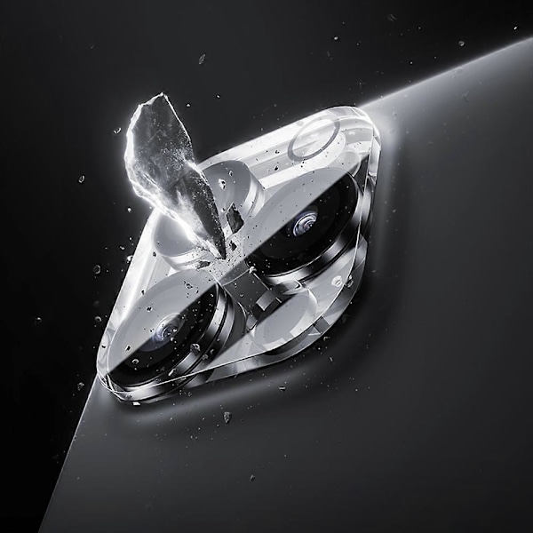 BENKS Kameraskydd för iPhone 16 Pro Max 16 Pro - Högkvalitativt Aluminium-Kiselglas