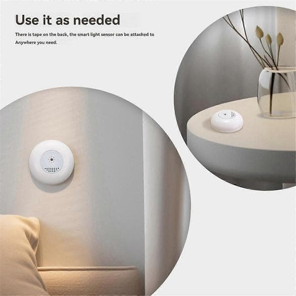 Smart Lyssensor Tuya Smart Home Zigbee Lyssensor Enhed App-styret Lysstyrke Detektor D