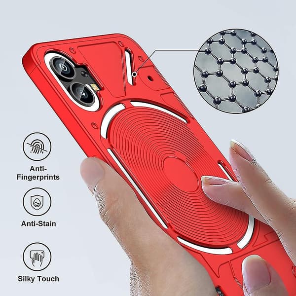PC-telefondeksel for Nothing Phone 1 Red