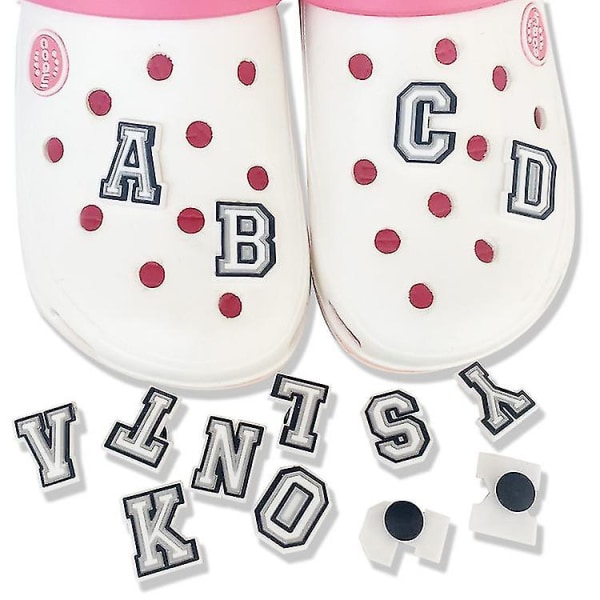 37 st Crocs-berlocker, Crocs-accessoarer för flickor och pojkar, skoberlocker, Crocs-accessoarer, dekoration, armband, festdekorationer, födelsedagspresenter,