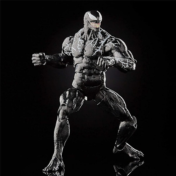 Marvel Venom Actionfigur, Bevegelige Leddleker Venom Samlemodell Med Utskiftbare Tilbehør Gave Til Fans