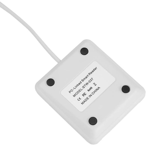 Fyrkantig kortläsare, USB bärbar Smart Chip-läsare Full hastighet ??ic Mobile Bank Kreditkortsläsare