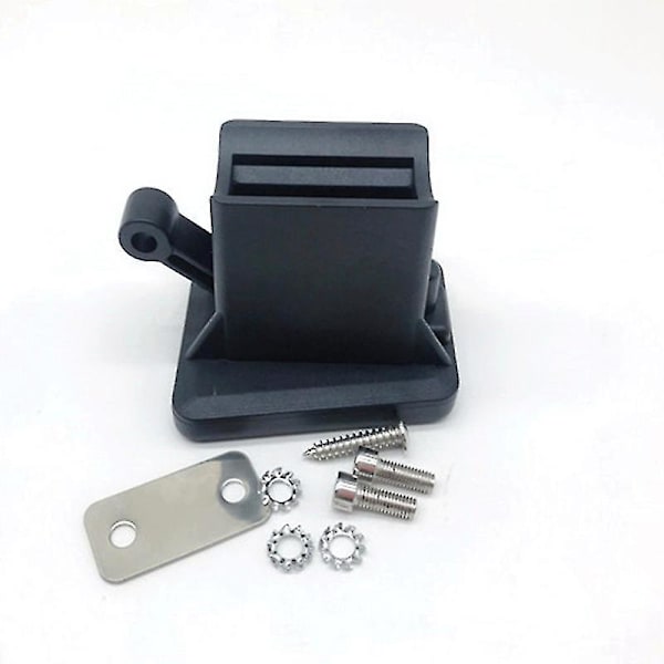 Folding Bike Front Carrier Block Cykelkurv Stativer til Cykel S Bag Carrier Block Bag Rack Black