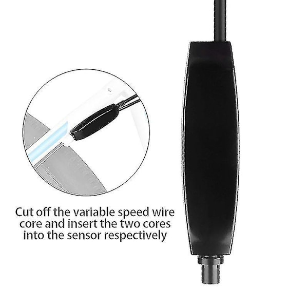 Girskiftsensor for Bafang Bbs01 Bbs02 Bbshd med lang 1t2-kabel