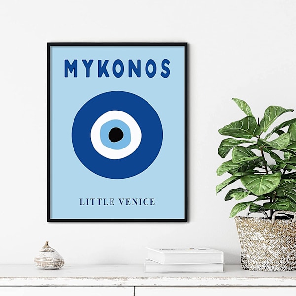 Heytea 9 kpl Preppy Travel Wall Art -julisteet Abstrakti Esteettinen Preppy Huoneen sisustus Värikäs Minimalistinen Kehystämätön Taidejuliste Dekor Olohuoneeseen Teini-tytölle