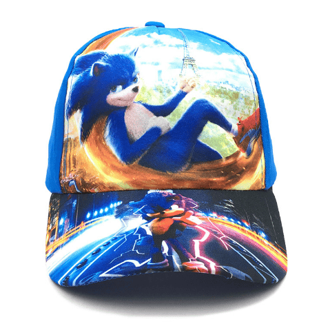 Sonic The Hedgehog Hat Cap Baseball Cap Til Drenge, Piger - Spot Sales A