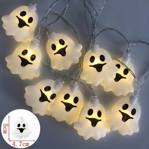 LED Halloween -valosarja sisäkäyttöön 3m 20 valoa USB Mix 【B】