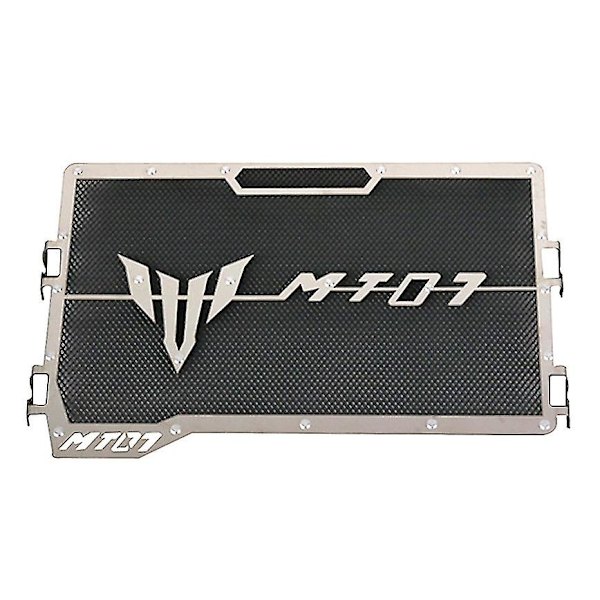 Bimirth för Yamaha Mt-07 Mt07 Fz-07 Fz07 2014 - 2019 Motorcykel Kylare Grill Guard Grill Skyddskåpa Mesh Net Fender Tillbehör BLACK