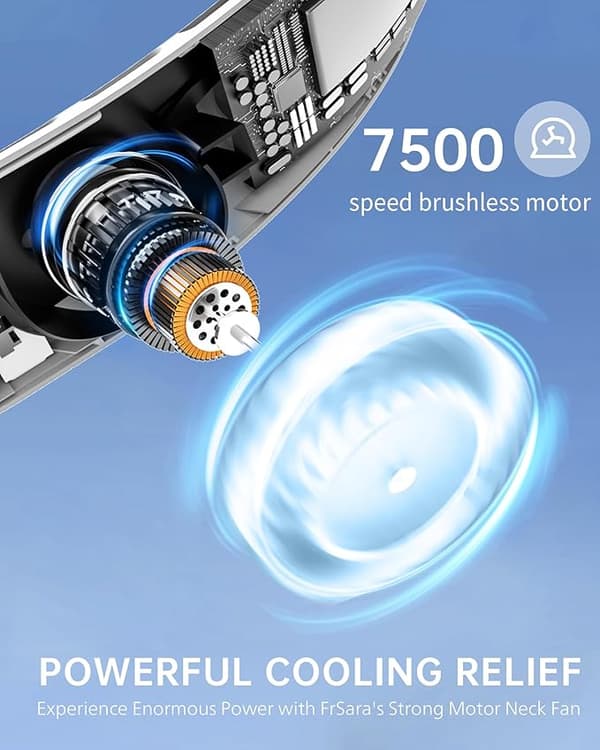 Genopladelig Halsventilator Personlig Ventilator