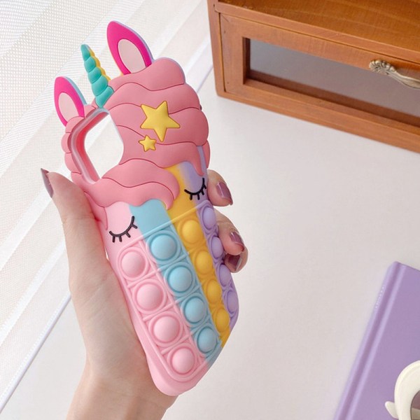Pop It Fidget Lelu Puhelinkuori iPhonelle Suoja Pehmeä Silikoni - Pikatukkumyynti iphone11pro