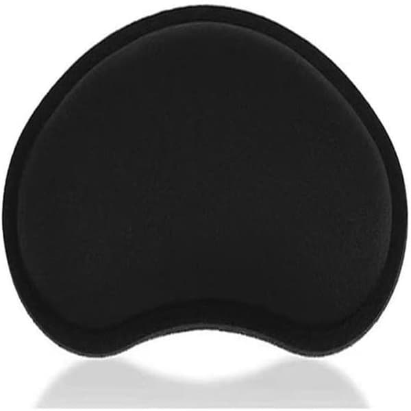 1 stk. håndledsstøtte til mus, håndledsstøtte med memoryskum, ergonomisk til aflastning af håndleddet, sort musemåtte sæt, håndledsstøtte til mus