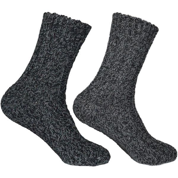 Raggasukat 2-Pack Tummanharmaa Tummanharmaa 39-42