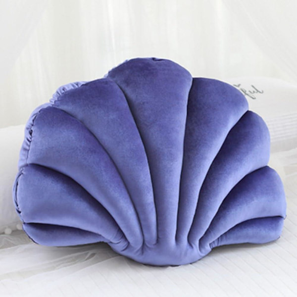Snäckskal Kuddar, Snäckskal Forma Accent Kuddar, Söta Mussla Kudde (13 X 10 tum) (violett)