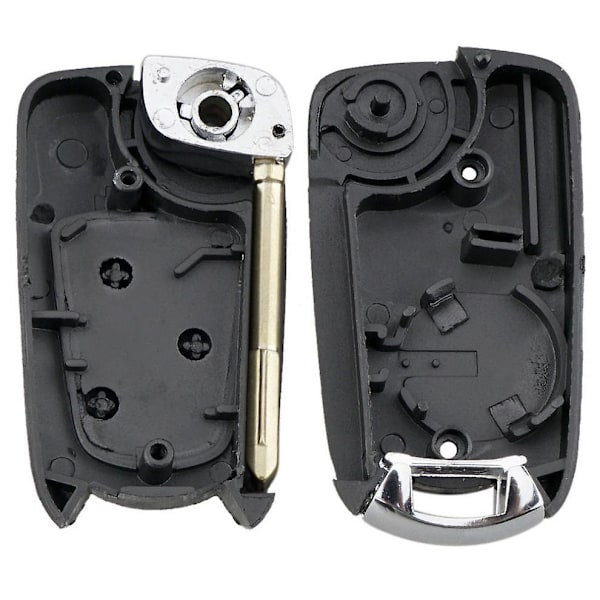 Sammenleggbar 3-knappers fjernkontrollnøkkel med Fo21-blad, for Ford Mondeo Fiesta Focus Ka Transit 2002 - 2012 bil model 2