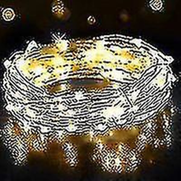 12m 120led String Lights, Warm Yellow, Usb Power String Lights