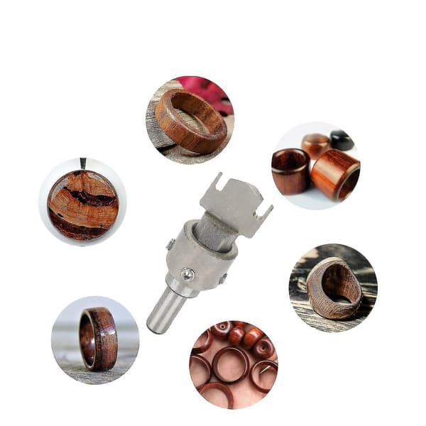 Ringborr Maker Trä Tjock Multi Cutter Träverktyg Set