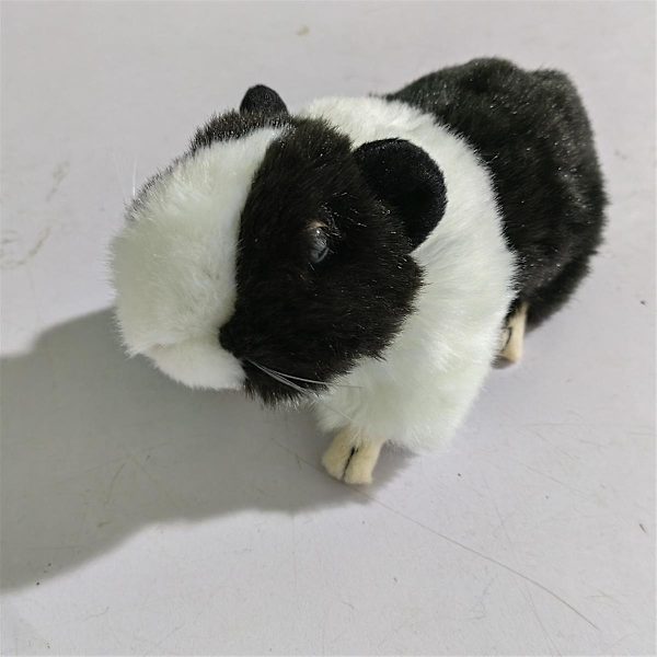 En simulerad musleksak hamstermodell husdjursleksak, gosedjur hamster söt leksak, simulerad hamsterleksak för katt eller hund
