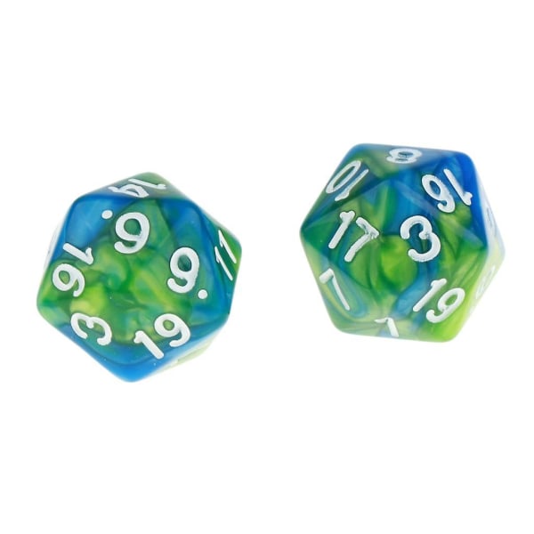 20 stykker polyhedral terningsett for Dungeons And Dragons brettspill gave