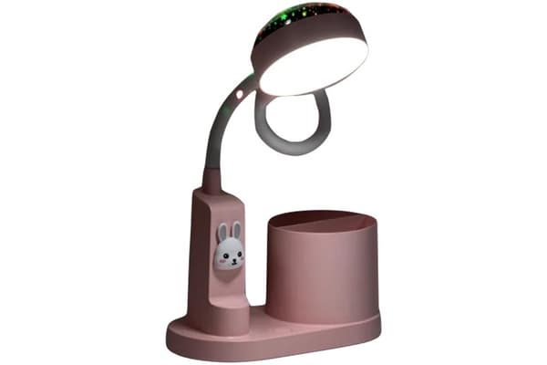 Stjernekanin Børn Projektionsbordlampe