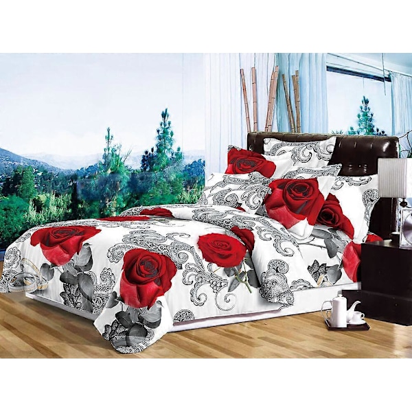 v6041 Lakanat Pussilakanasetti Tyynyliinat Uudet Lakanat IU6041 135x200cm 53x78in