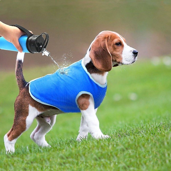 Køle Vest til Hund, Letvægts Køler Jakke, Åndbar Instant Køling Hunde Vest Til Kæledyr Gåture Jagt Træning Sport Udendørs L