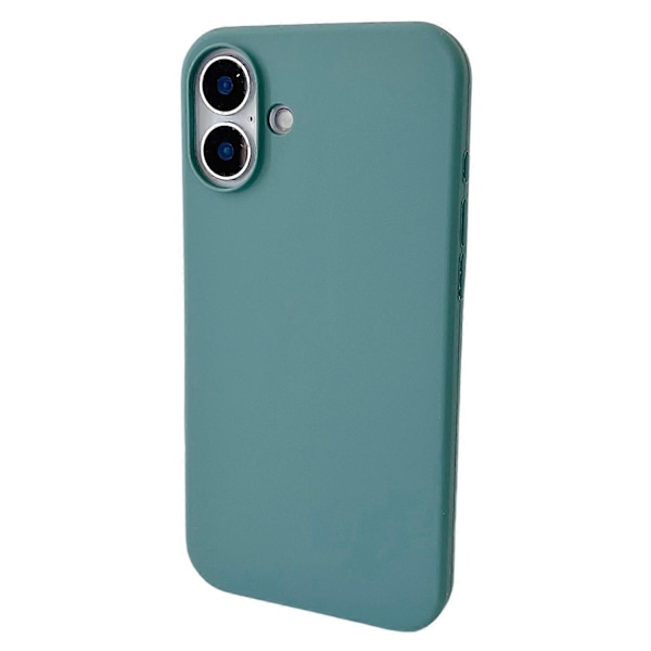 iPhone 16 Plus Skal - Silikon, Stötskyddande, Skyddande Skal Multicolor Green