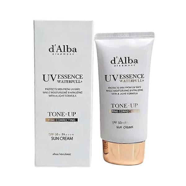 d'Alba Hydrating Sunscreen - SPF50+ PA++++ & Vit Tryffel pink 50ml