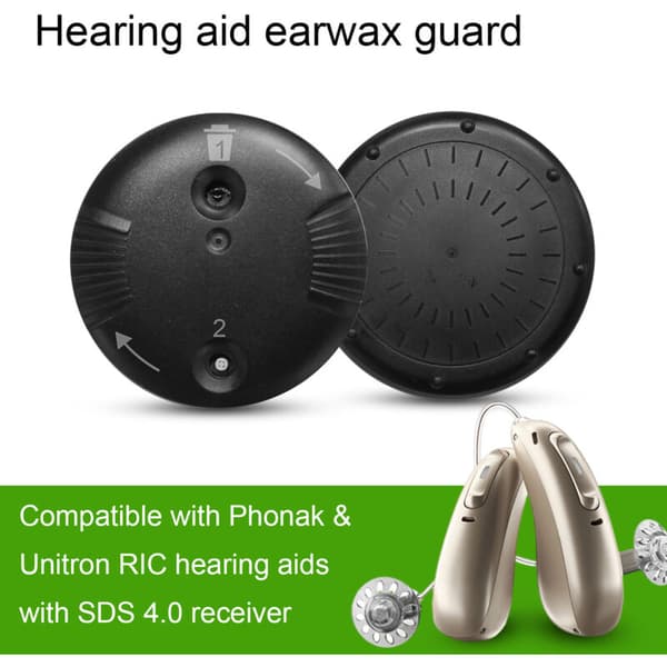 Cerushield V2.0 skive til Phonak. 5 stykker anti-voksbeskyttelse til høreapparater.