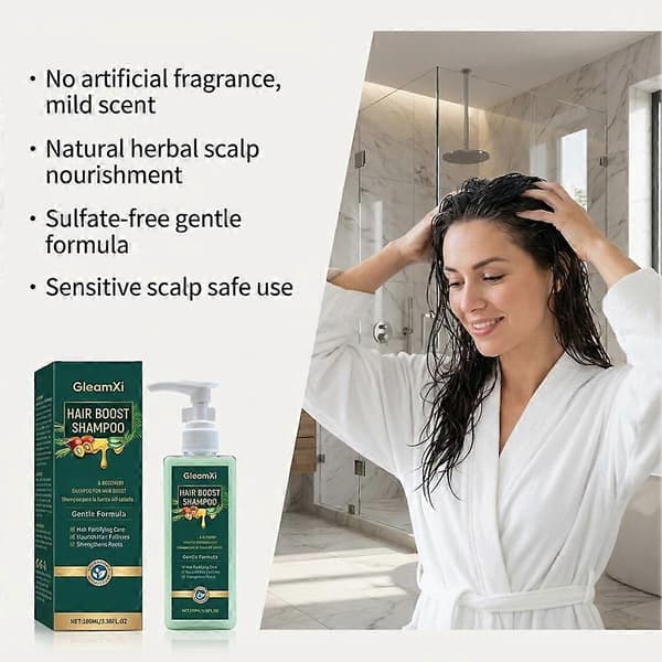 Rosmarin og Battanal Olie Hårgenvækst Shampoo - 100ml