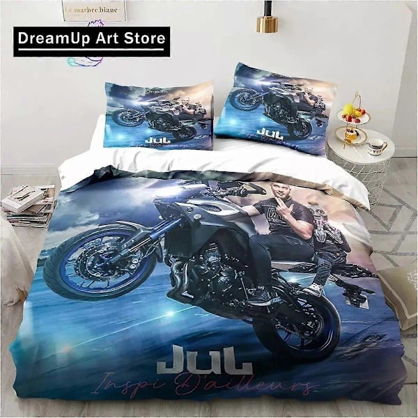v436 Sängkläder Mode JuL C'est Pas Des Lol Bäddset Pojkar Flickor Twin Queen King Size Påslakan Örngott Säng Pojkar Vuxen Sovrum 3-Delars Sängkläder 135x200cm 53x78in