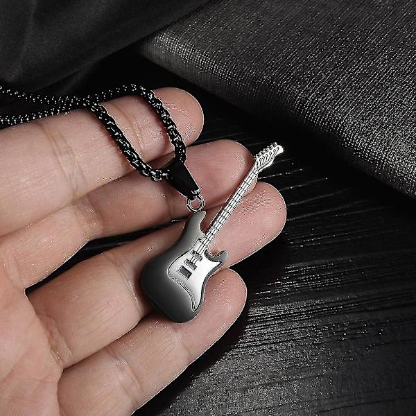 Gitarrhänge Street Classic Tide Herr Titanium Stål Halsband black