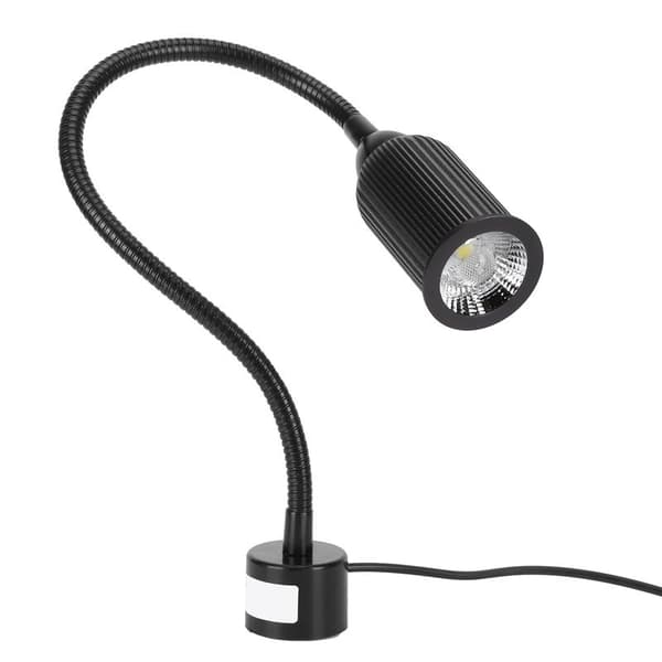 15W LED Sewing Machine Magnetic Work Light Flexible Gooseneck for Machine Tools Lathe EU Plug 110-220V 0.5