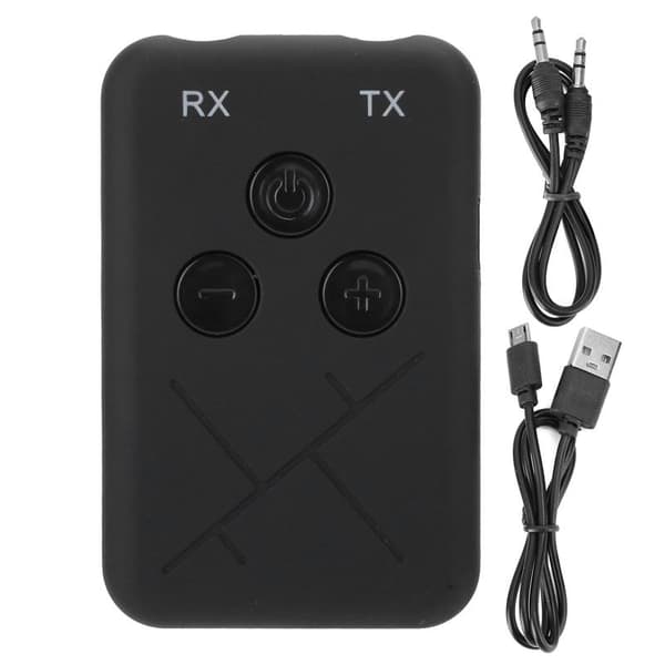 Bluetooth-sender mottaker 2-i-1 trådløs hjemmelydassistent 3,5 mm adapterenhet