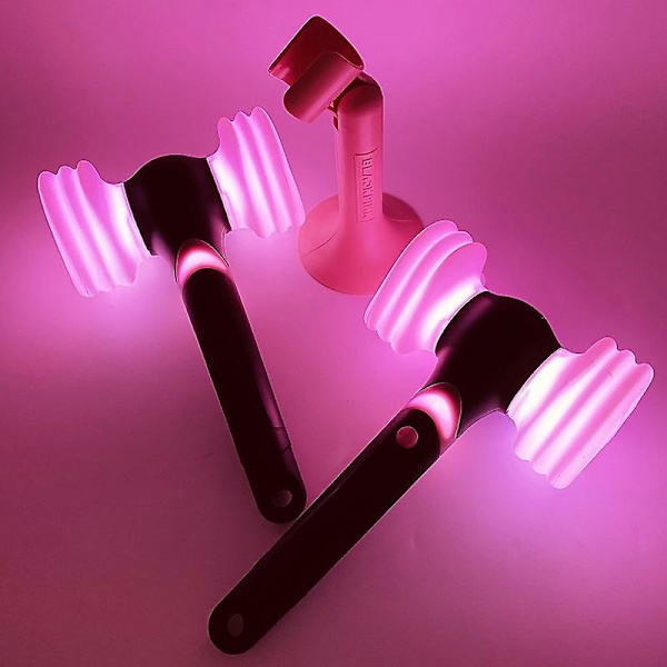 Kpop Bp Lightstick Ver.2 Med Bluetooth Korea Light Stick Lampe Konsertlampe Hiphop Fest Flash Fluorescerende Leker Fans Kolleksjon No  Bluetooth