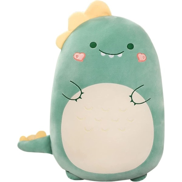 Dinosaurie Plys Krammepude, Sød Udstoppedyr Plyslegetøj, Tegneserie Blød Pude, Børn Sovende Pude (Dinosaurie, 45cm/17.71in)