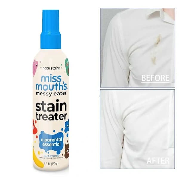 2 flasker Miss Mouth's Messy Eater flekkfjerner (120 ml hver)