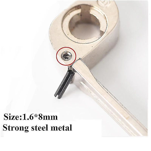 100 stk. 1,6 mm stifter til KEYDIY VVDI bilnøgleblad fastholdelsesstift bolt bilnøgleembryo lås fjernbetjening nøgleblad