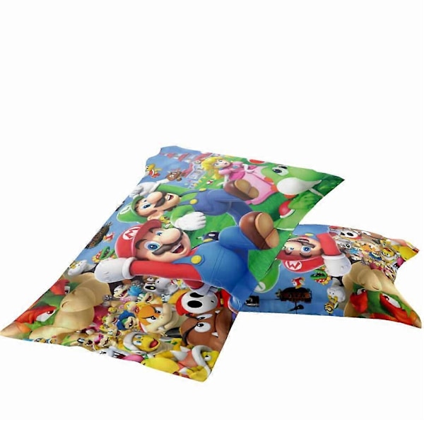 v3203 Sängkläder Påslakanset Super Mario Sängkläder IU3203 135x200cm 53x78in