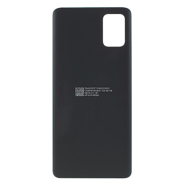 Til Samsung Galaxy A51 4G SM-A515 Bagbatteri Dæksel Udskiftningsdel (uden Logo) - Multicolor Blue