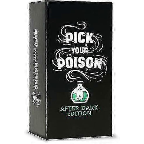 Pick Your Poison -korttipeli: Mitä tekisit mieluummin? -peli - After Dark Edition Green