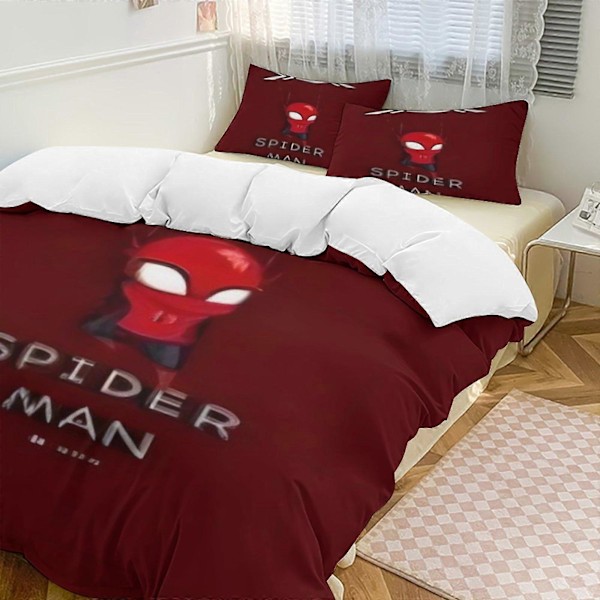 v757 Spider Man Crawl 3-delars Twin Sängset io757 240x260cm 94x102in