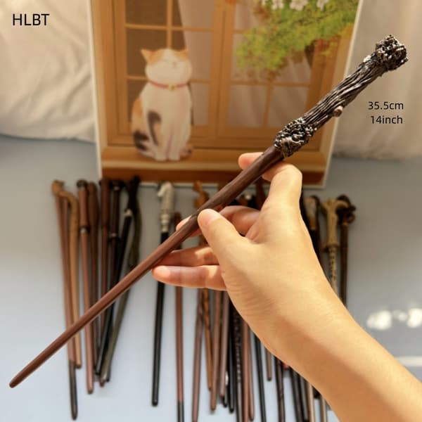 Dumbledore trollstav med metallkärna - Carlo
