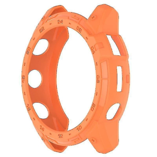TPU-etui for Garmin Fenix 7x 6x 5x Tactix 7 6x Pro Fenix 7 6 5 Enduro 2 Myk Silikon Transparent White