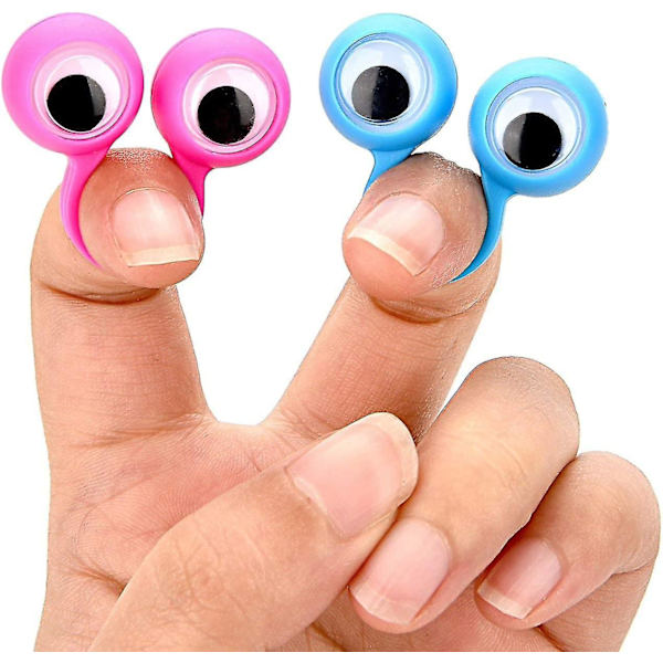 Øje Fingerdukker, 30 Pakke Finger Spies Øjenring Øjenring Legetøj