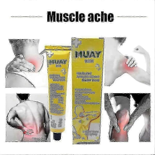 Særtilbud: 5x 100g Thai Muay Bokse Massagecreme til Afslapning 2PCS