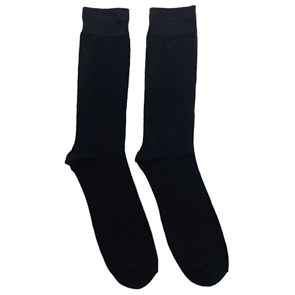 Bambusstrømper 10 Par (Sort) Sort Black 46-48