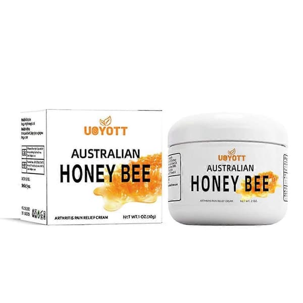 Smerte- og knoglehelende creme med australsk honningbi white 30g
