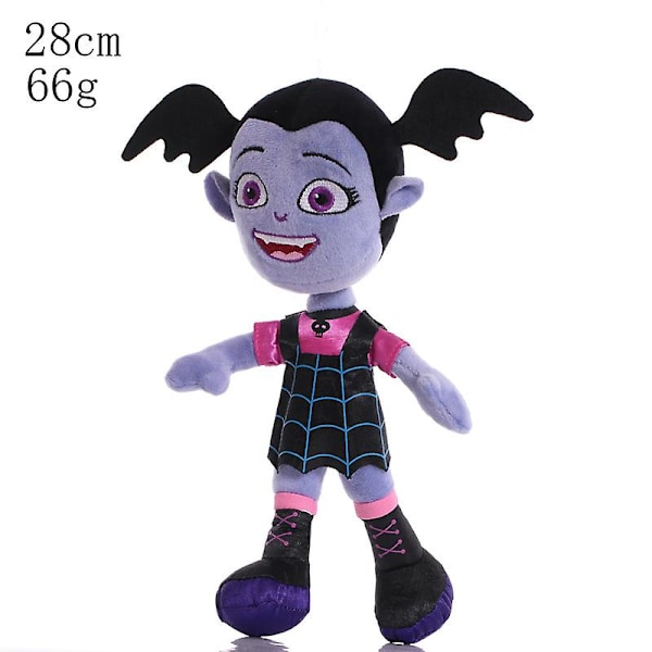 Caraele Vampire Girl Plush Vampirina Dsn Plush Doll Kids Toys Style 297 Standing height 28cm