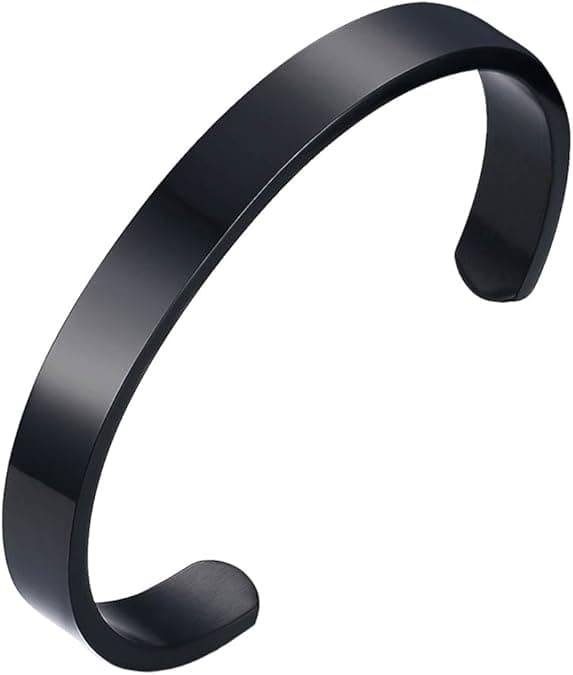 Unisex armbånd i rustfrit stål til kvinder og mænd
